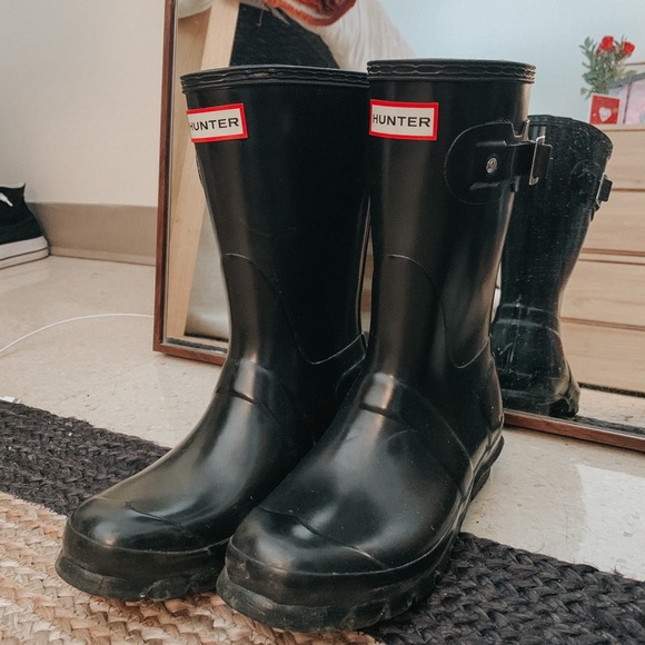 Hunter Shoes - The original Short hunter boots glossy